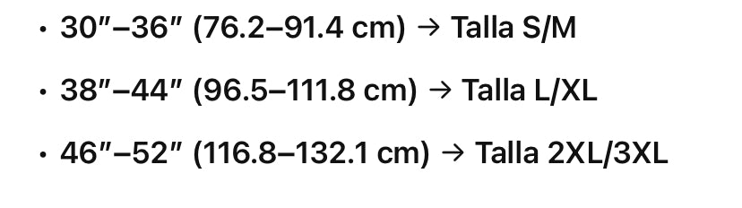 Faja Térmica Chaleco Sauna Reductor