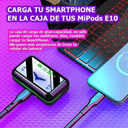 AUDIFONOS INALAMBRICOS E10