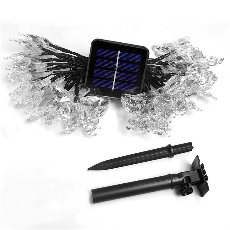 Luces De Mariposa Solar 5m 20led