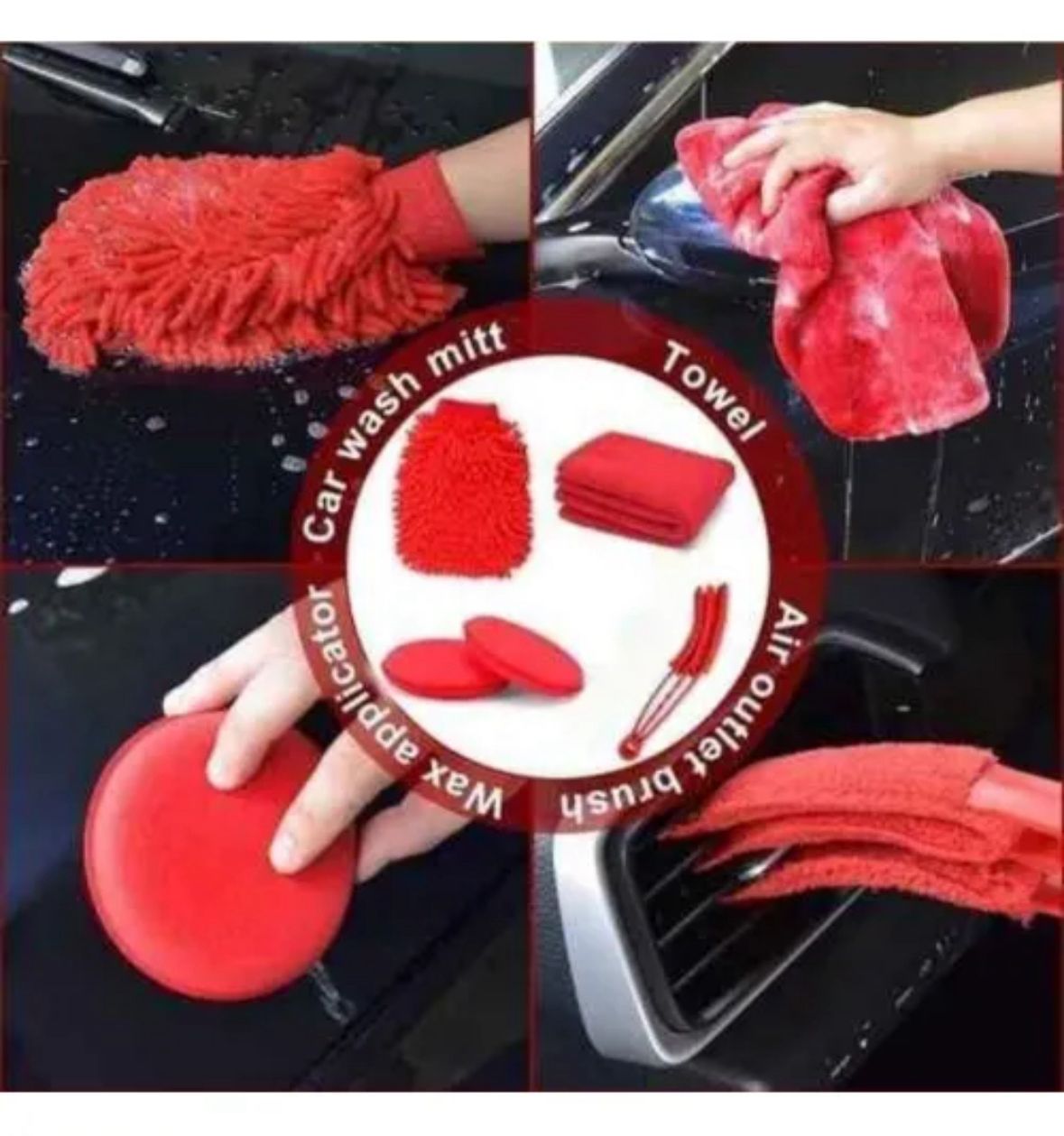 Limpieza De Auto Kit Grandprix 16 Piezas