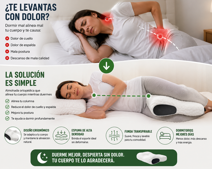 Almohada Protección Cervical Ortopédica