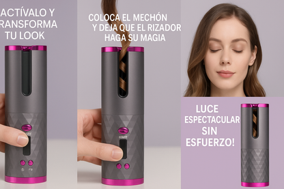 Rizador Inalambrico Para Cabello